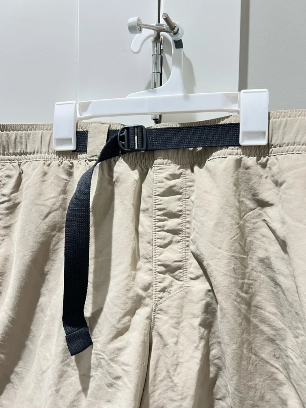 The North Face Belted Hiking Shorts Tan Beige Men's XXL
